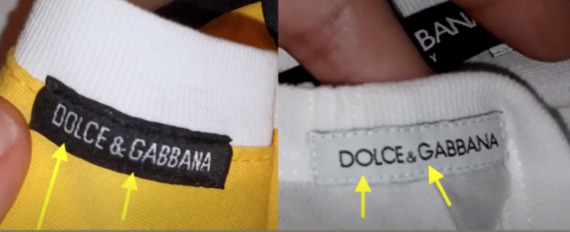 Одежда Dolce Gabbana – как распознать подделку