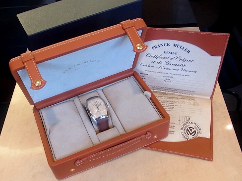 Как определить оригинальные часы Franck Muller