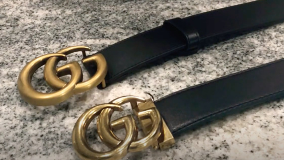 Ремень Gucci: как отличить оригинал от подделки