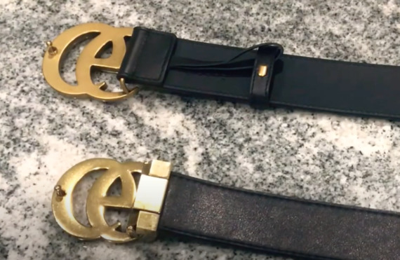 Ремень Gucci: как отличить оригинал от подделки