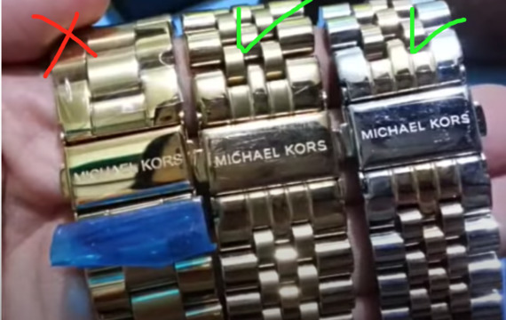 Как отличить оригинальные часы Michael Kors